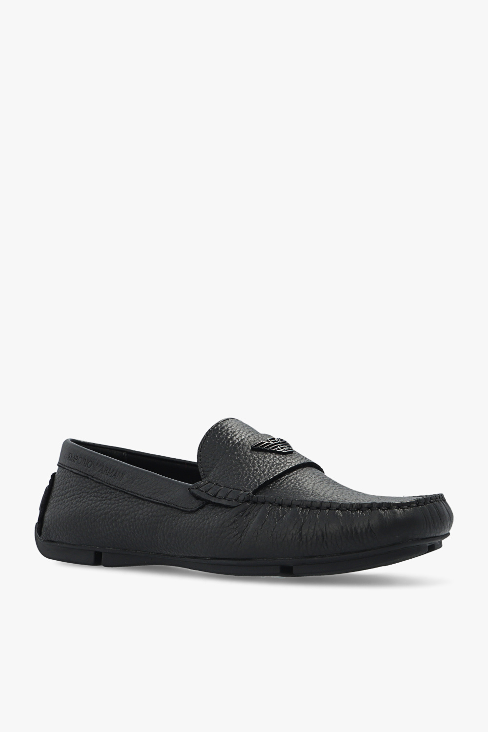 Emporio armani mens clearance loafers